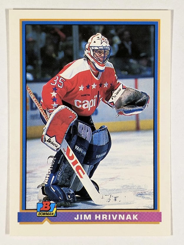 1991-92 Bowman #305 Jim Hrivnak