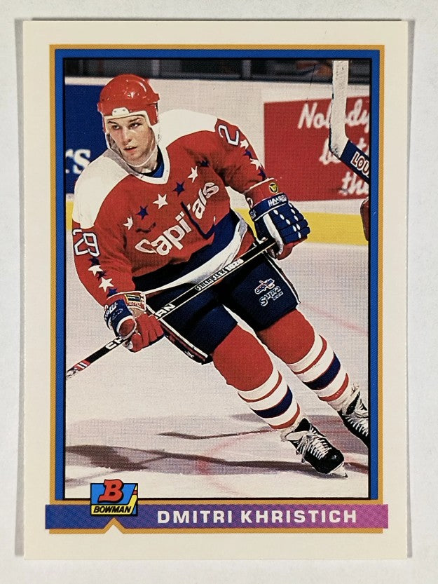 1991-92 Bowman #307 Dimitri Khristich