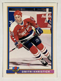 1991-92 Bowman #307 Dimitri Khristich