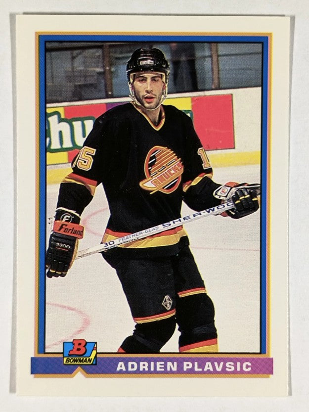 1991-92 Bowman #312 Adrien Plavsic