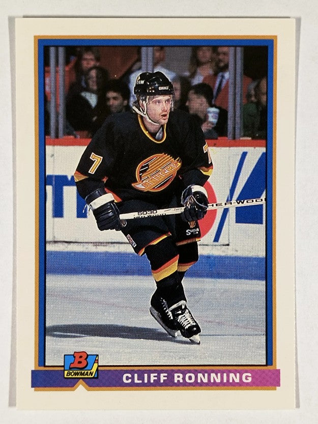 1991-92 Bowman #313 Cliff Ronning