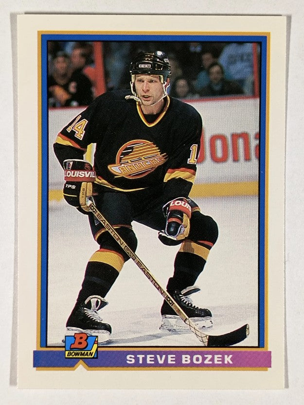 1991-92 Bowman #325 Steve Bozek