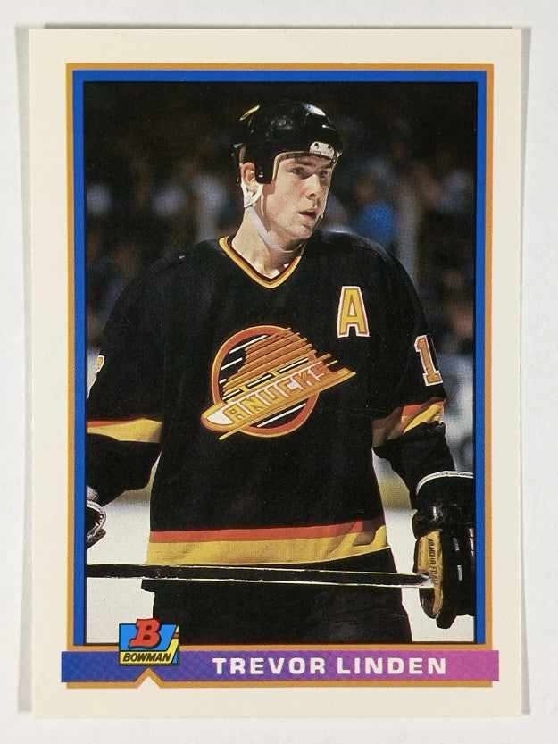 1991-92 Bowman #327 Trevor Linden