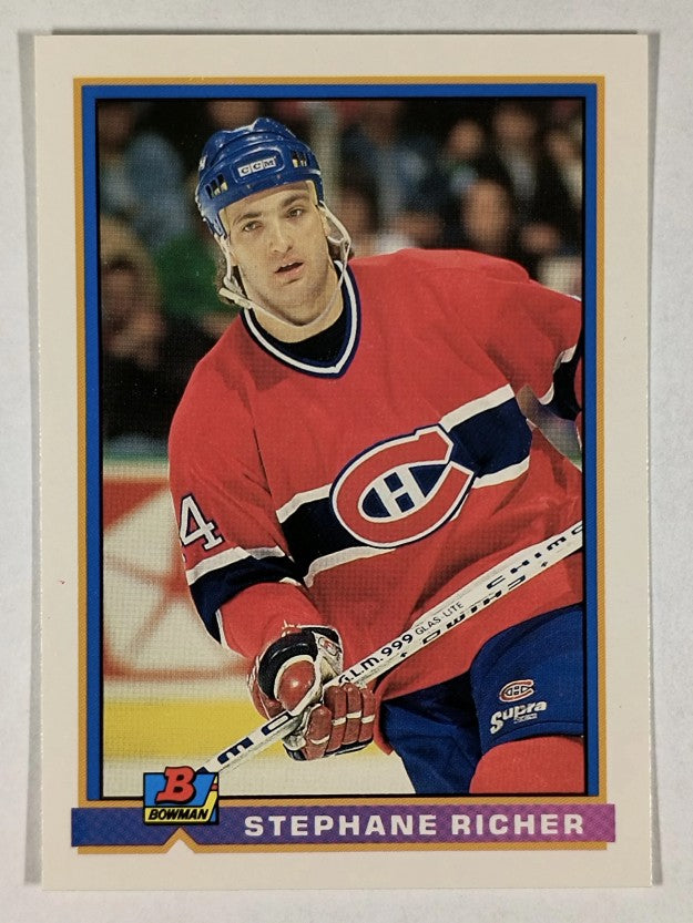 1991-92 Bowman #330 Stephane Richer