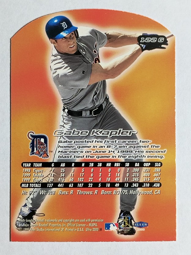 2000 Ultra Gold Medallion #122 Gabe Kapler