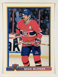 1991-92 Bowman #339 Mike McPhee