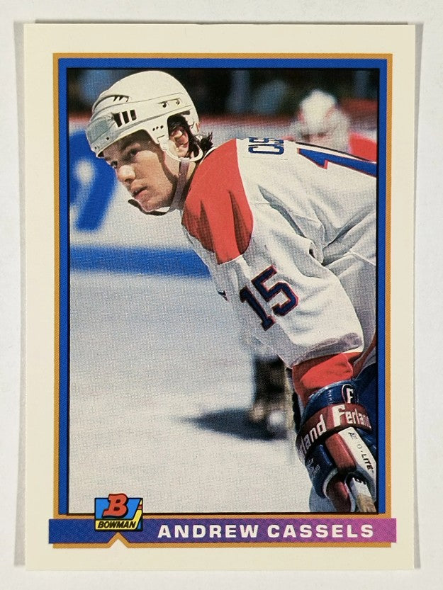 1991-92 Bowman #340 Andrew Cassels