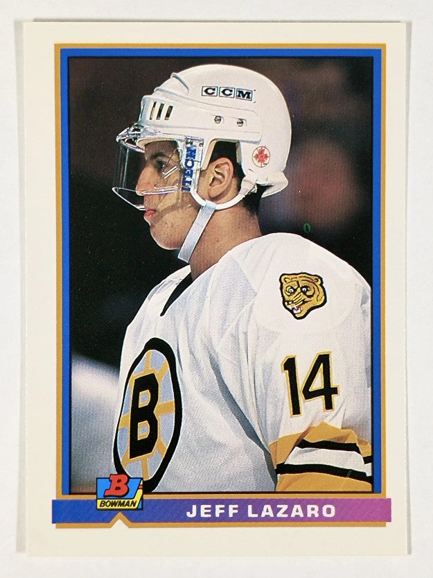 1991-92 Bowman #352 Jeff Lazaro