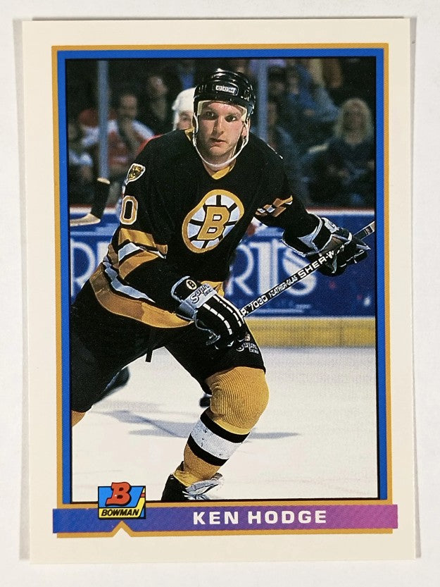 1991-92 Bowman #362 Ken Hodge Jr.