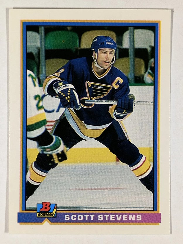 1991-92 Bowman #369 Scott Stevens
