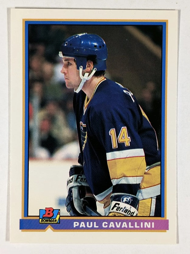 1991-92 Bowman #378 Paul Cavallini