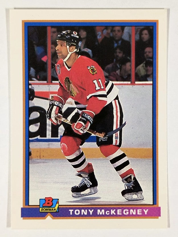 1991-92 Bowman #387 Tony McKegney