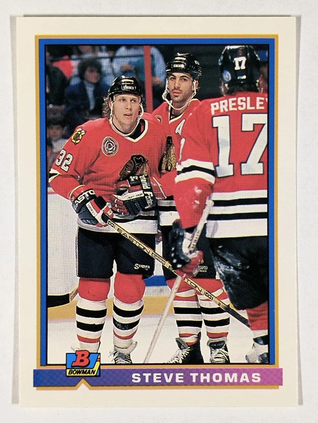 1991-92 Bowman #391 Steve Thomas