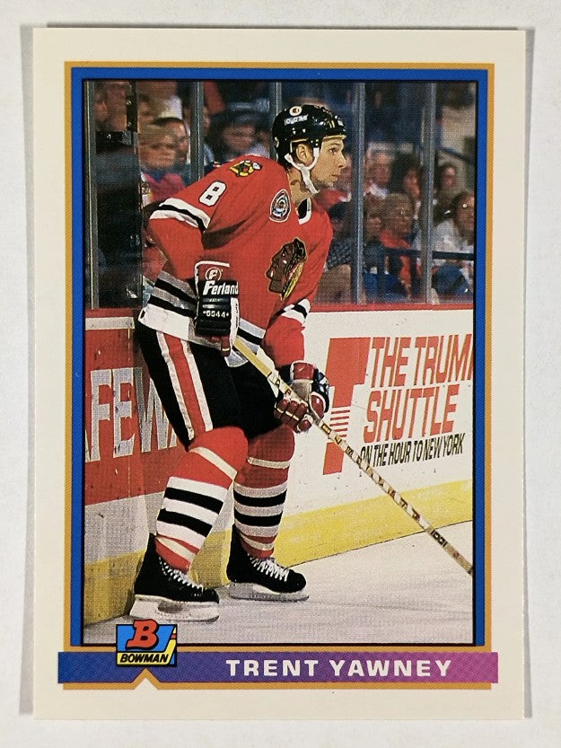 1991-92 Bowman #393 Trent Yawney