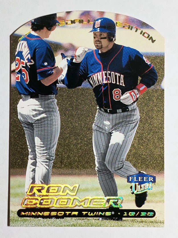 2000 Ultra Gold Medallion #169 Ron Coomer