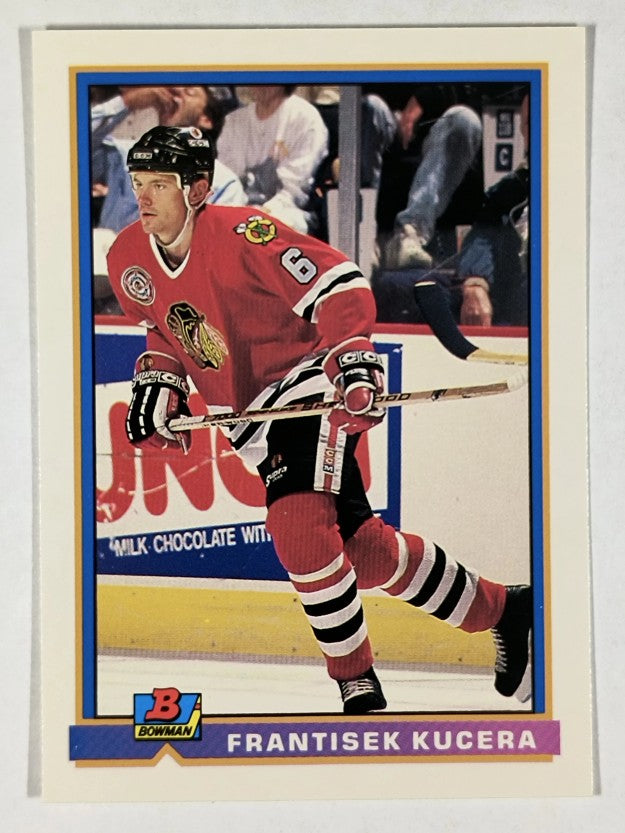 1991-92 Bowman #404 Frantisek Kucera