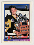 1991-92 Bowman #425 Mario Lemieux Smythe