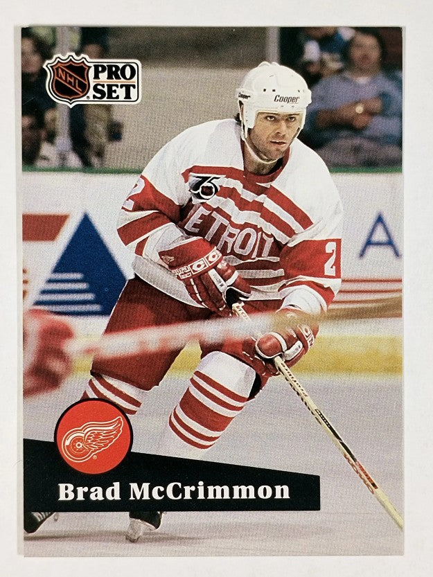 1991-92 Pro Set #377 Brad McCrimmon