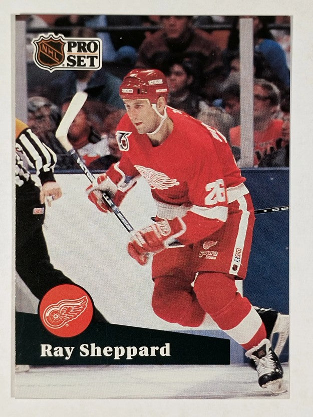 1991-92 Pro Set #380 Ray Sheppard