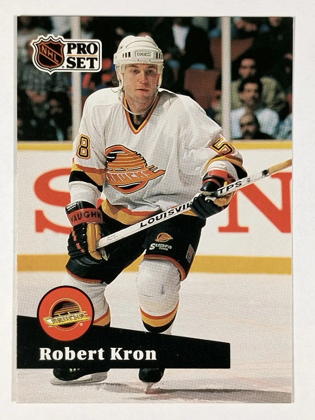 1991-92 Pro Set French #239 Robert Kron