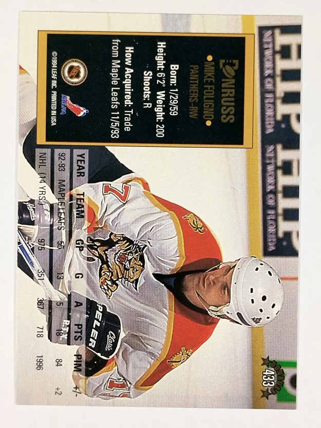1993-94 Donruss #433 Mike Foligno