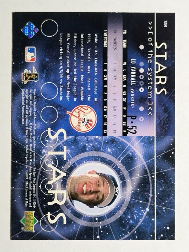 2000 Upper Deck HoloGrFX Stars of the System #SS9 Ed Yarnall