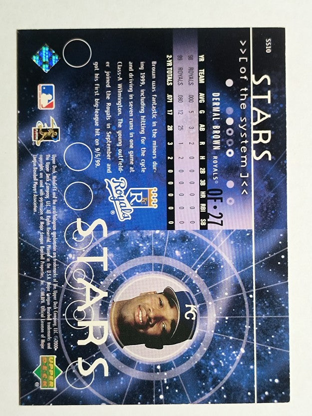 2000 Upper Deck HoloGrFX Stars of the System #SS10 Dermal Brown