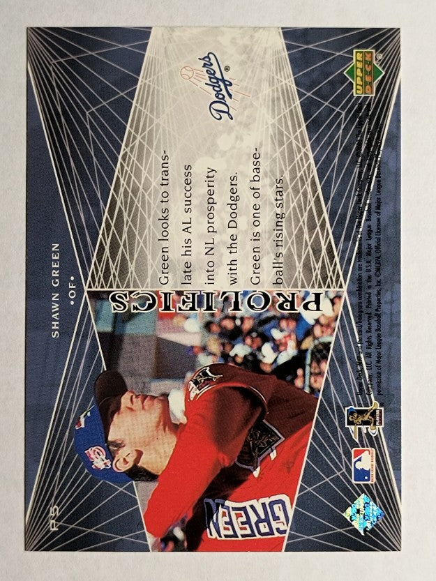 2000 Upper Deck MVP Prolifics #P5 Shawn Green
