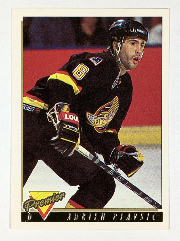 1993-94 Topps Premier Gold #201 Adrien Plavsic