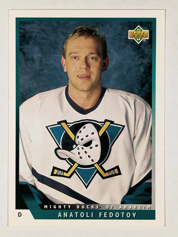 1993-94 Upper Deck #38 Anatoli Fedotov RC