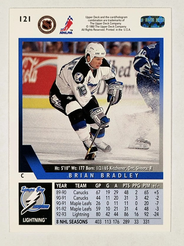 1993-94 Upper Deck #121 Brian Bradley