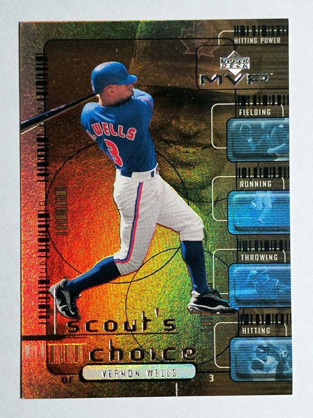 2000 Upper Deck MVP Scout's Choice #SC2 Vernon Wells