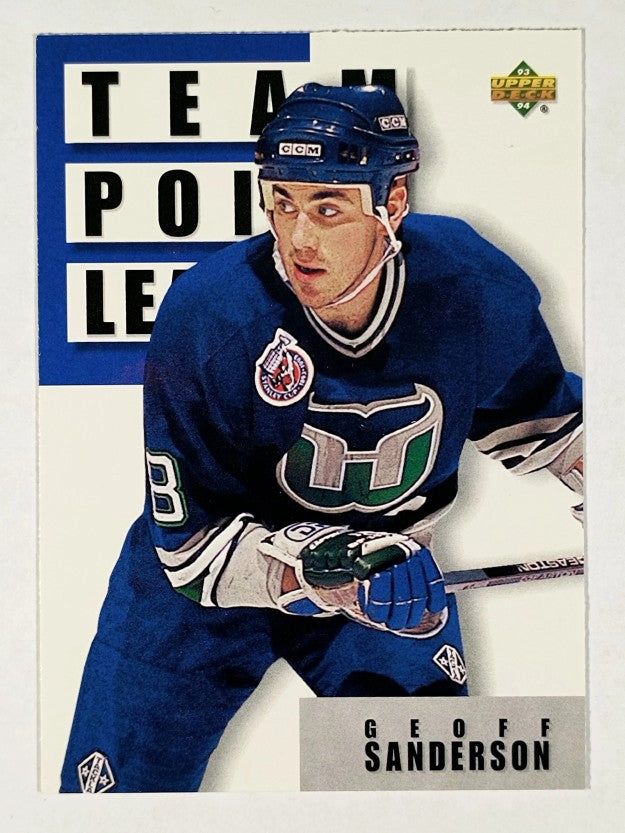 1993-94 Upper Deck #292 Geoff Sanderson TL
