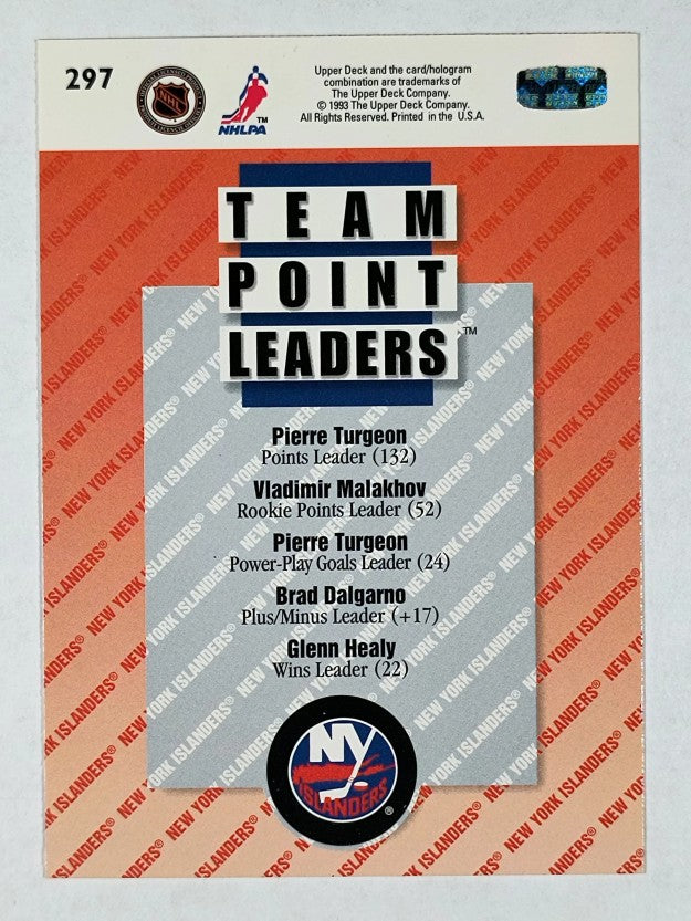1993-94 Upper Deck #297 Pierre Turgeon TL