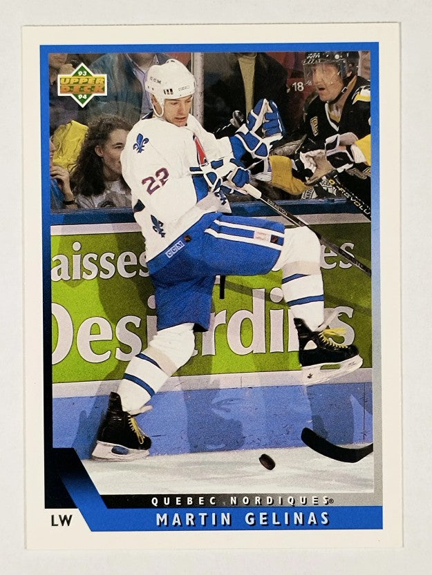 1993-94 Upper Deck #322 Martin Gelinas
