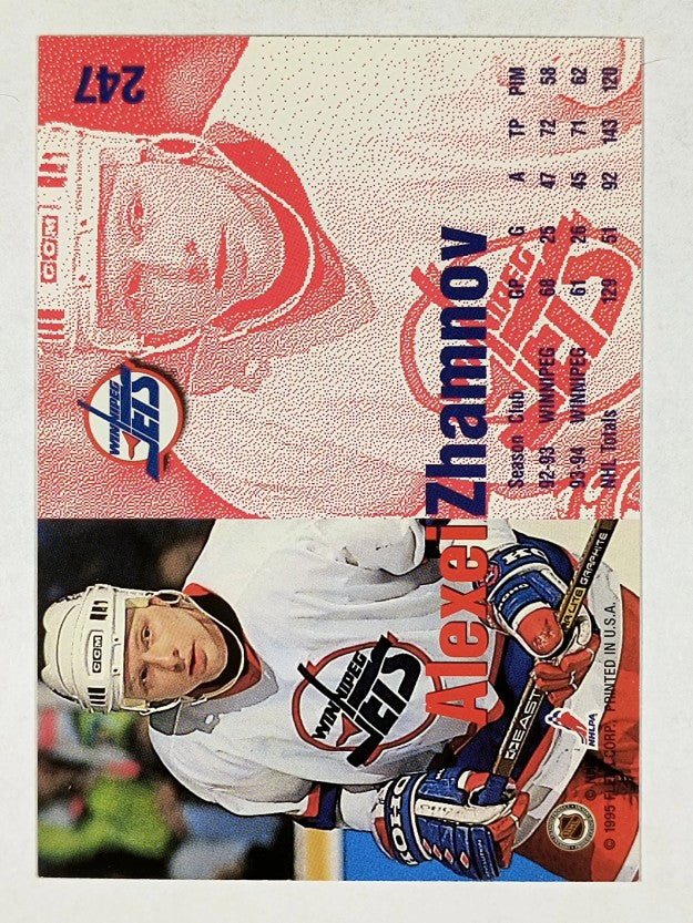 1994-95 Fleer #247 Alexei Zhamnov