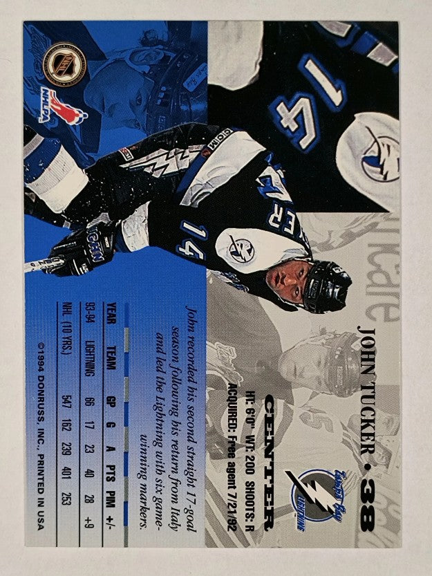 1994-95 Leaf #38 John Tucker