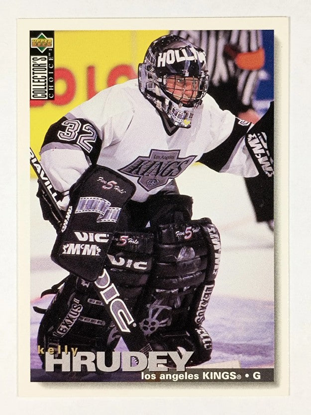 1995-96 Collector's Choice #147 Kelly Hrudey