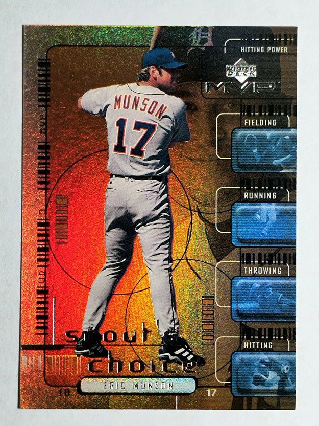 2000 Upper Deck MVP Scout's Choice #SC5 Eric Munson