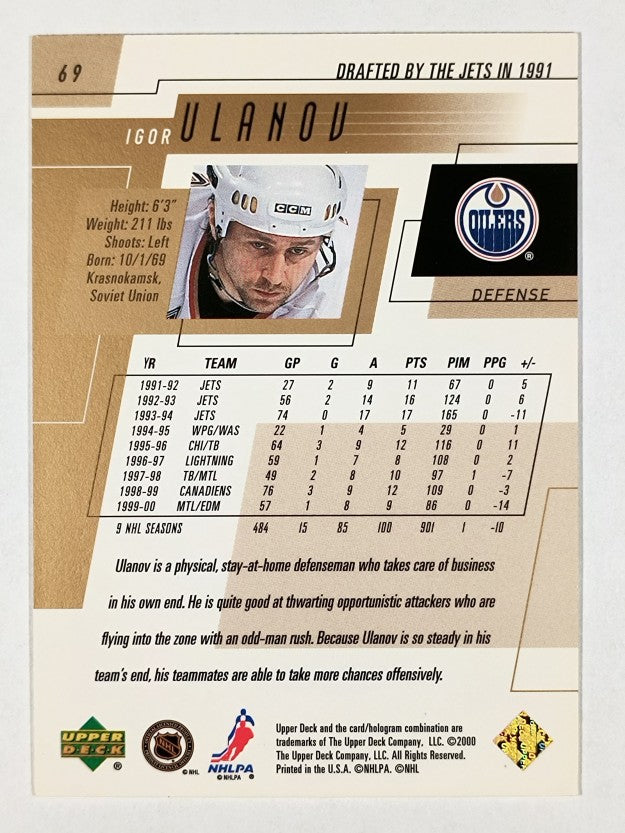 2000-01 Upper Deck #69 Igor Ulanov