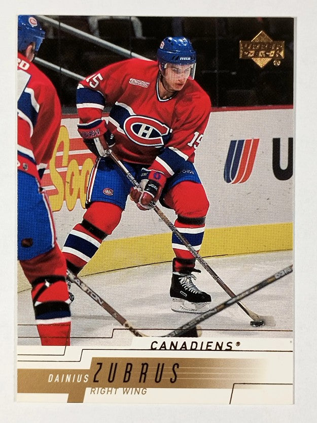 2000-01 Upper Deck #92 Dainius Zubrus