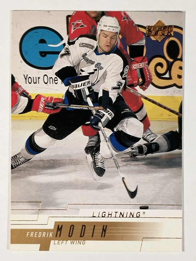 2000-01 Upper Deck #160 Fredrik Modin