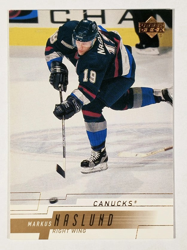 2000-01 Upper Deck #167 Markus Naslund