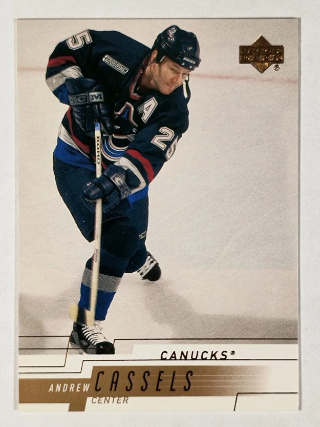 2000-01 Upper Deck #168 Andrew Cassels