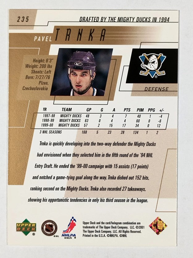 2000-01 Upper Deck #235 Pavel Trnka