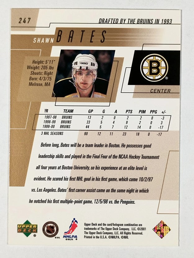 2000-01 Upper Deck #247 Shawn Bates