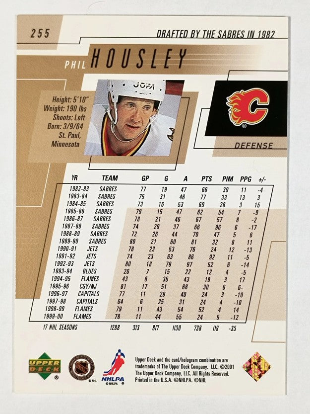2000-01 Upper Deck #255 Phil Housley