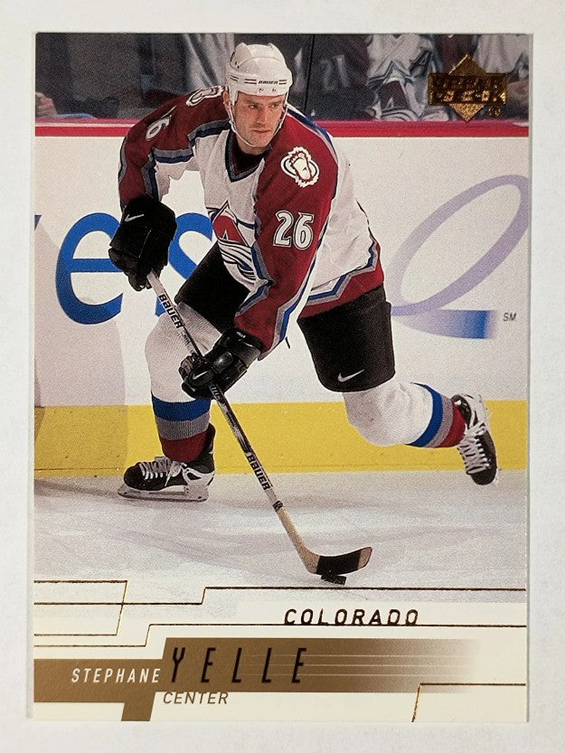2000-01 Upper Deck #277 Stephane Yelle
