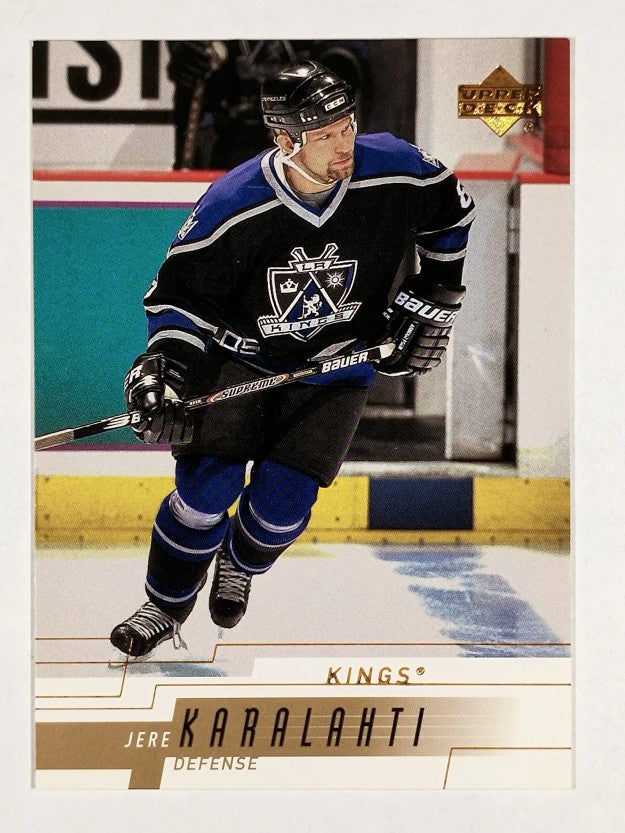 2000-01 Upper Deck #308 Jere Karalahti