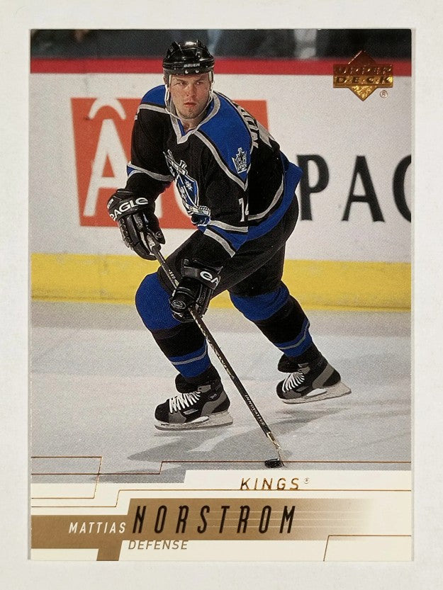 2000-01 Upper Deck #310 Mattias Norstrom